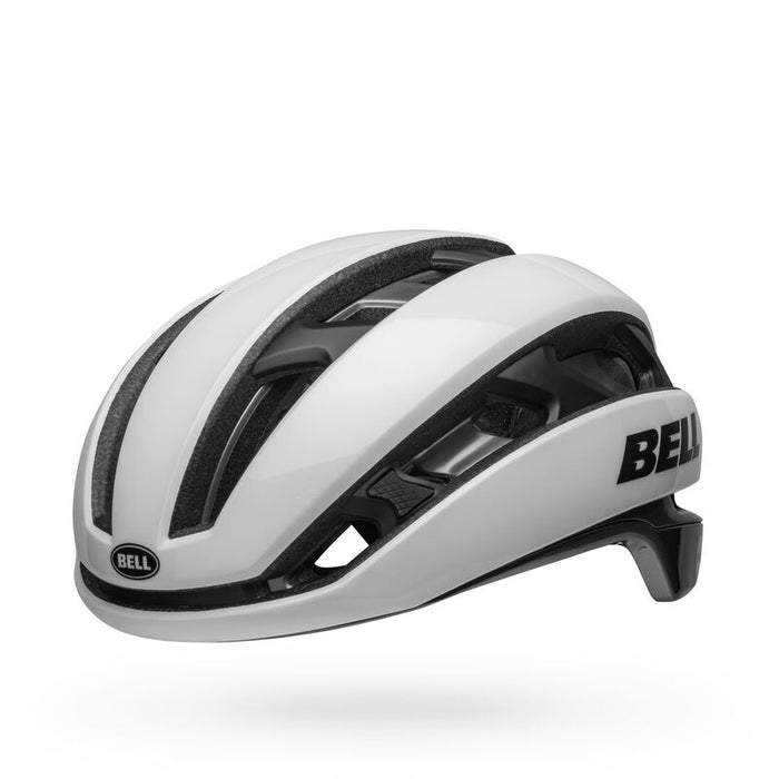 Bell Bike XR Spherical Bicycle Helmets Matte/Gloss White/Black Large