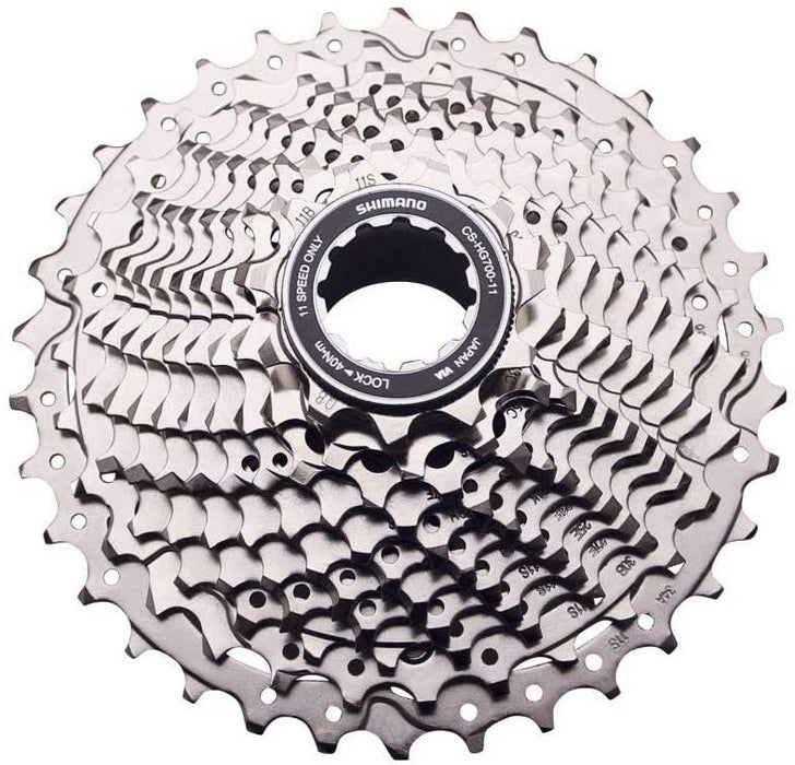 SHIMANO CASSETTE SPROCKET, CS-HG700 11-34T, 105, 11-SPEED, 11-13-15-17-19-21-23-25-27-30-34T