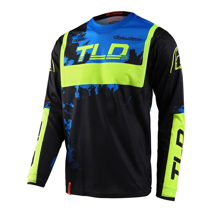 Troy Lee Designs Gp Jersey Light Gray / Orange Small