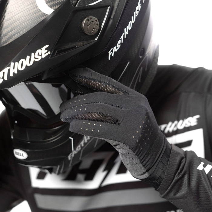 Fasthouse Helix Podium Glove Black/White  Medium