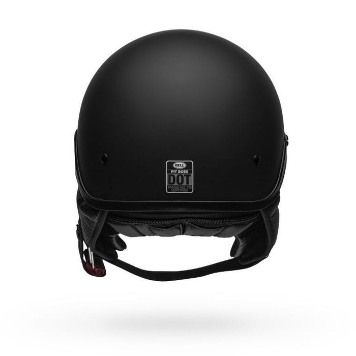 Bell Moto Pit Boss Matte Black Large