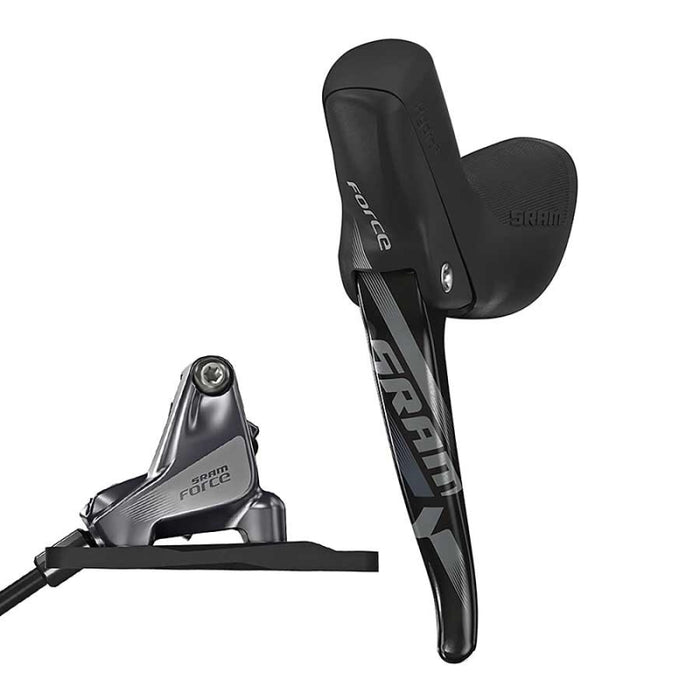 SRAM, Force 1 HRD, Road Hydraulic Disc Brake, Front, Flat mount, Dropper Remote, Black