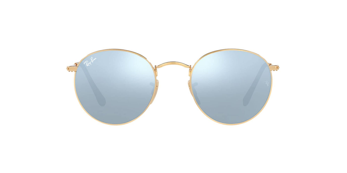 Rayban Round Metal Arista/Grey Flash