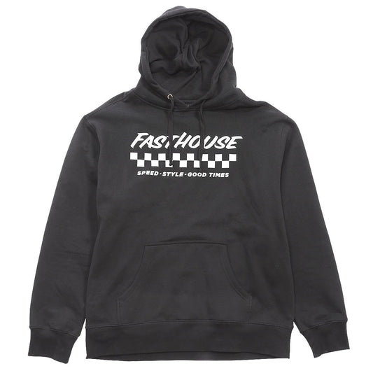 Fasthouse Apex Hooded Pullover Black Medium