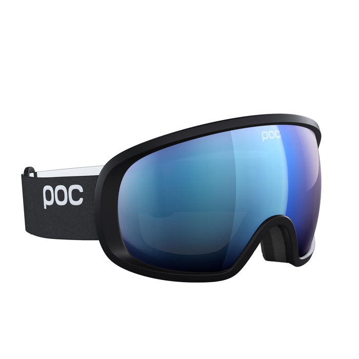 POC Fovea Uranium Black/Partly Sunny Blue One Size