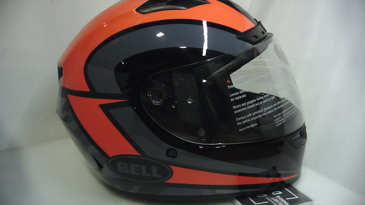 Bell Moto Qualifier DLX MIPS Orange/Black Blitz Medium - Open Box (Without Box)