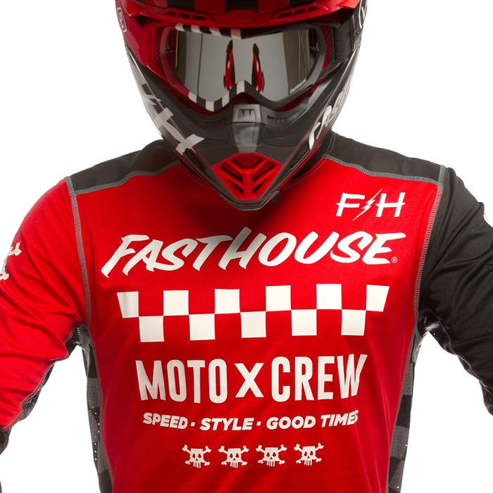 Fasthouse Grindhouse Alpha Jersey Red/Black 3X-Large