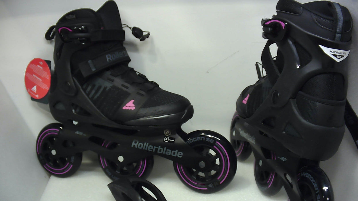 Rollerblade Macroblade 110 3d Womens Black/Orchid 8.5 (Without Original Box)