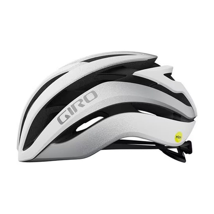 Giro Cielo Mips Helmet Matte White/Silver Fade Small