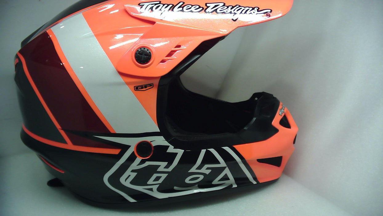 Troy Lee Designs Gp Helmet Nova No Mips Glo Orange Large - Open Box (Without Box)