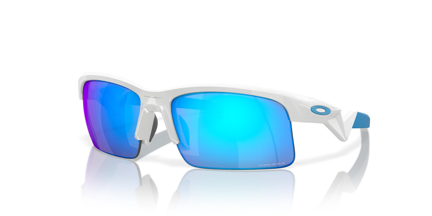 Oakley Capacitor Polished White/PRIZM Sapphire