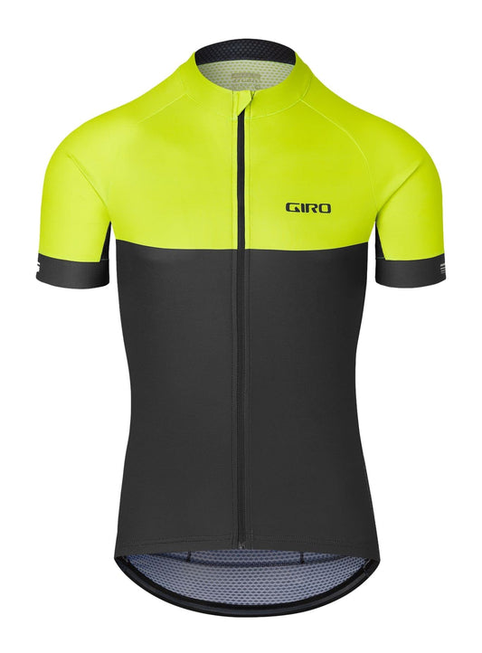 Giro Chrono Mens Bicycle Jerseys Citron/Black Large
