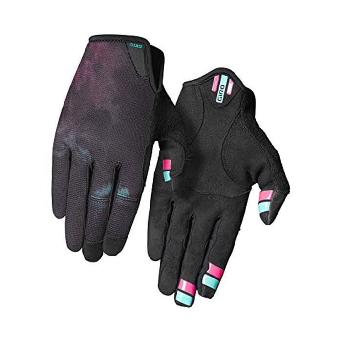 Giro La Dnd Womens Bicycle Gloves Black Ice Dye Large / Discontinued