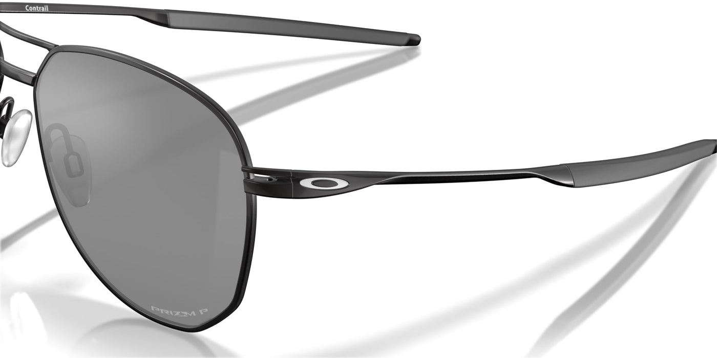 Oakley Contrail Satin Black/PRIZM Black Polarized