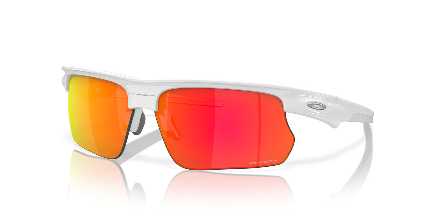 Oakley Bisphaera Polished White/PRIZM Ruby