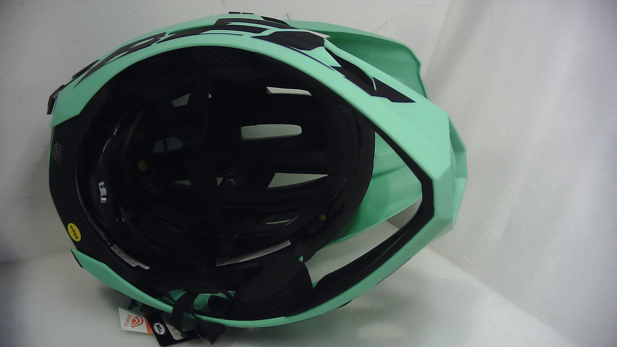 Bell Bike Super Air R Spherical Bicycle Helmets Matte Turquoise/Black Large - Open Box (Without Box)