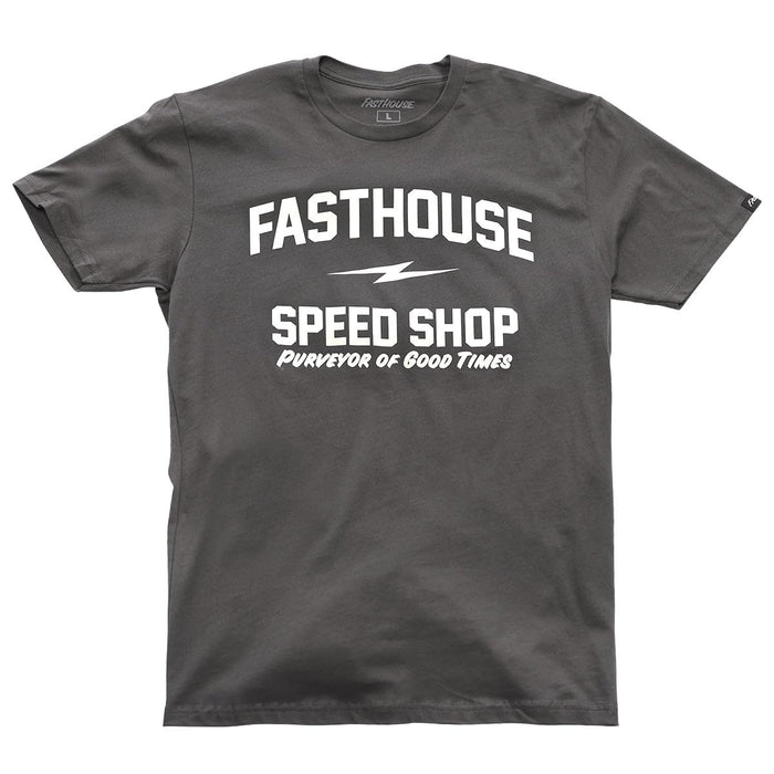 Fasthouse Purveyor SS Tee Gunmetal Large