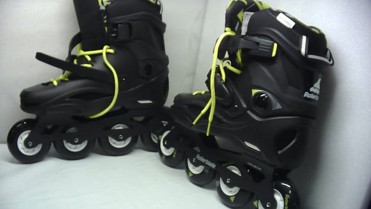 Rollerblade RB Cruiser Mens Black/Neon Yellow 6 (Without Original Box)