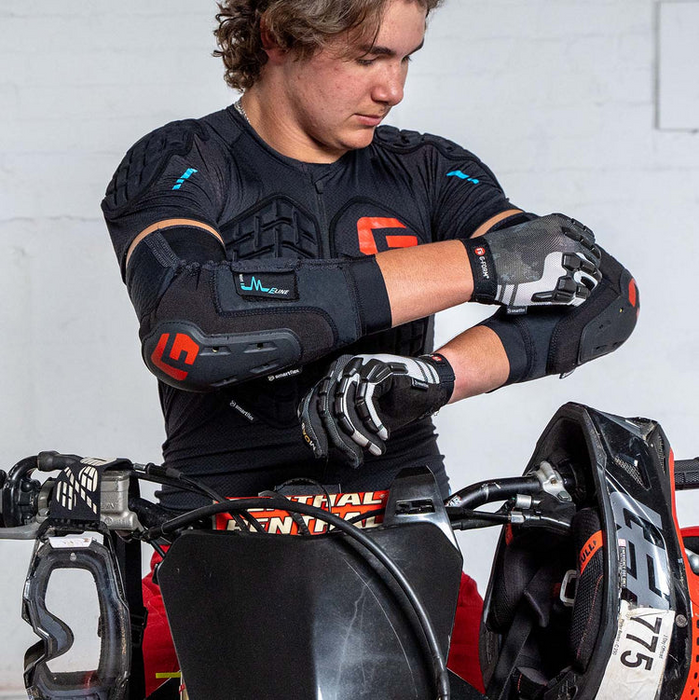 G-Form E-Line Black Medium Bicycle Elbow Pads