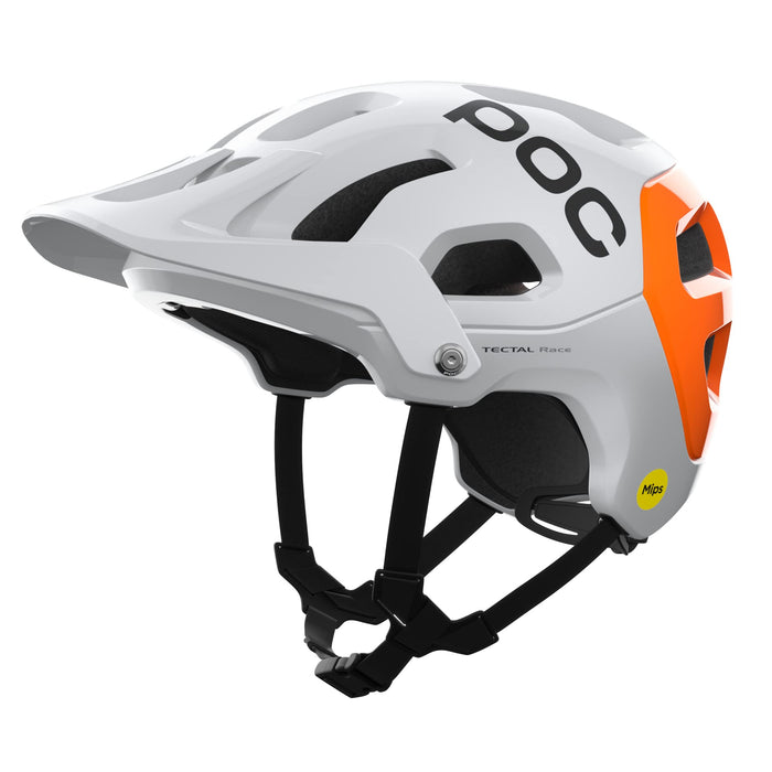 POC Tectal Race MIPS NFC Hydrogen White/Fluorescent Orange AVIP Small/51-54