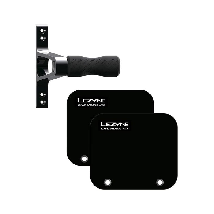 Lezyne Cnc Alloy Wheel Hook Black