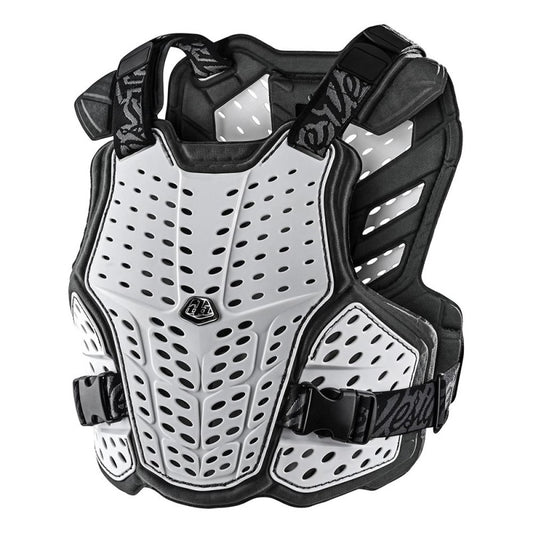 Troy Lee Designs Rockfight Chest Protector White Medium/Large