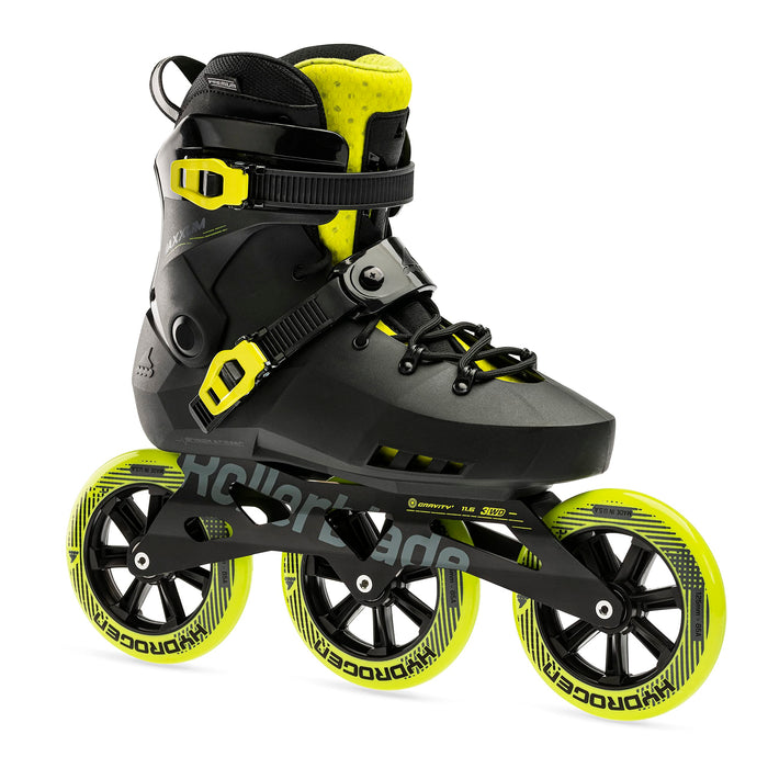 Rollerblade Maxxum 125 Black/Lime 7/7.5 - Open Box (Without Box)