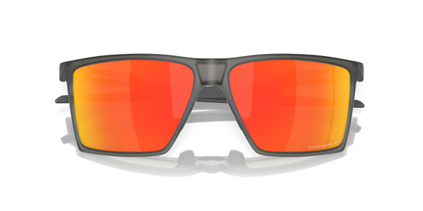 Oakley Futurity Sun Satin Grey Smoke/PRIZM Ruby Polarized