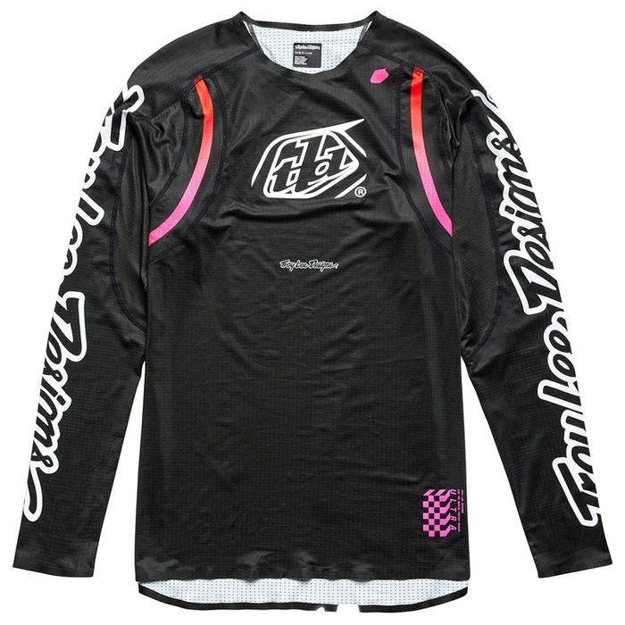 Troy Lee Designs Sprint Ultra Jersey Pinned Black Medium