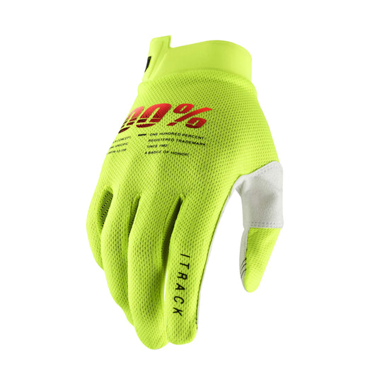 ITRACK Gloves Fluo Yellow - L