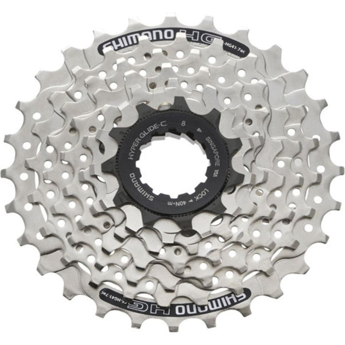 SHIMANO CASSETTE SPROCKET, CS-HG41 7-SPEED, 11-13-15-18-21-24-28T