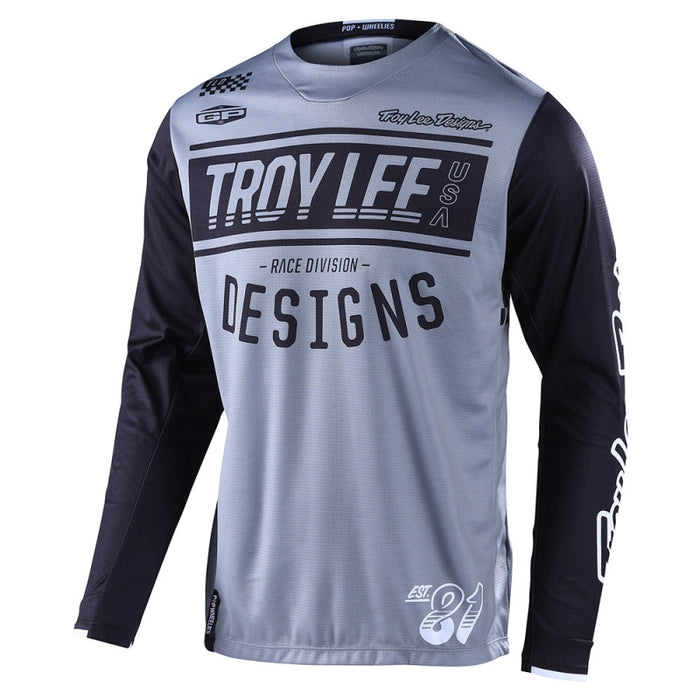 Troy Lee Designs Gp Jersey Race 81 Gray Large