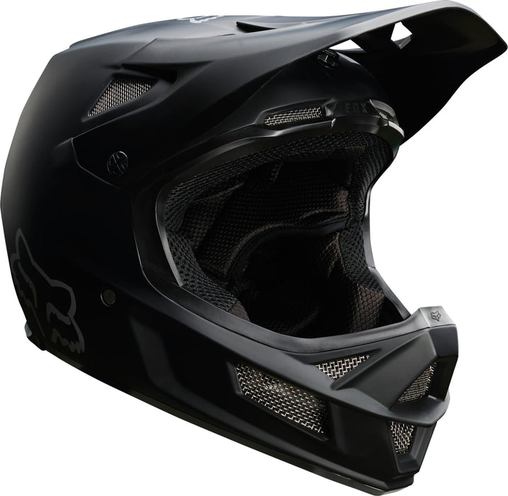 Fox Racing Rampage Comp Helmet Mt Blk, Ce/Cpsc Matte Black Small