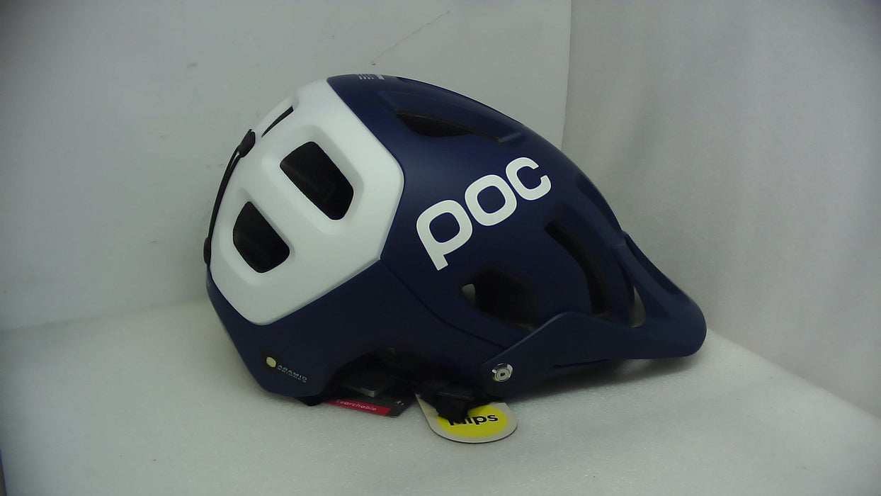 POC Tectal Race MIPS Lead Blue/Hydrogen White Matt Large/59-62 - (Without Original Box)