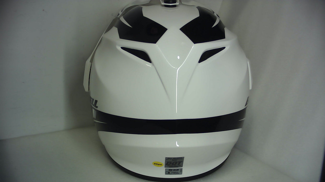 Bell Moto MX-9 Adventure MIPS Alpine Gloss White/Black Medium - Open (Without Box)