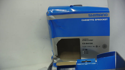 Shimano Deore CS-M4100-10 Cassette - 10-Speed Nickel 11-46 (Without Original Box)