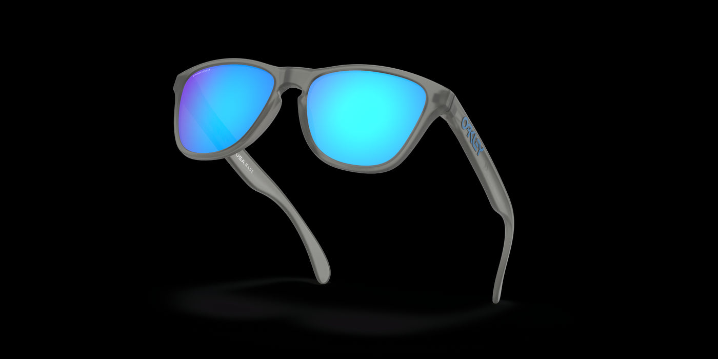 Oakley Frogskins Xs Matte Grey Ink W/ Prizm Sapphire