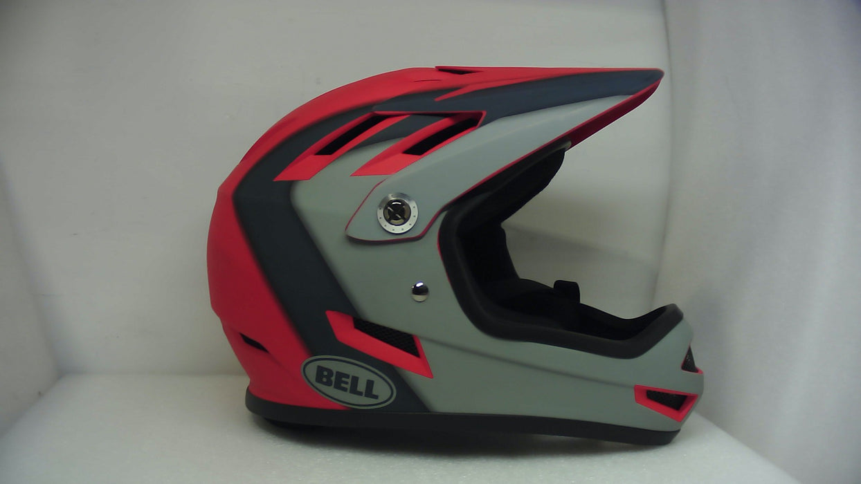 Bell Bike Sanction Helmet Presence Matte Crimson/Slate/Gray Small (Without Original Box)