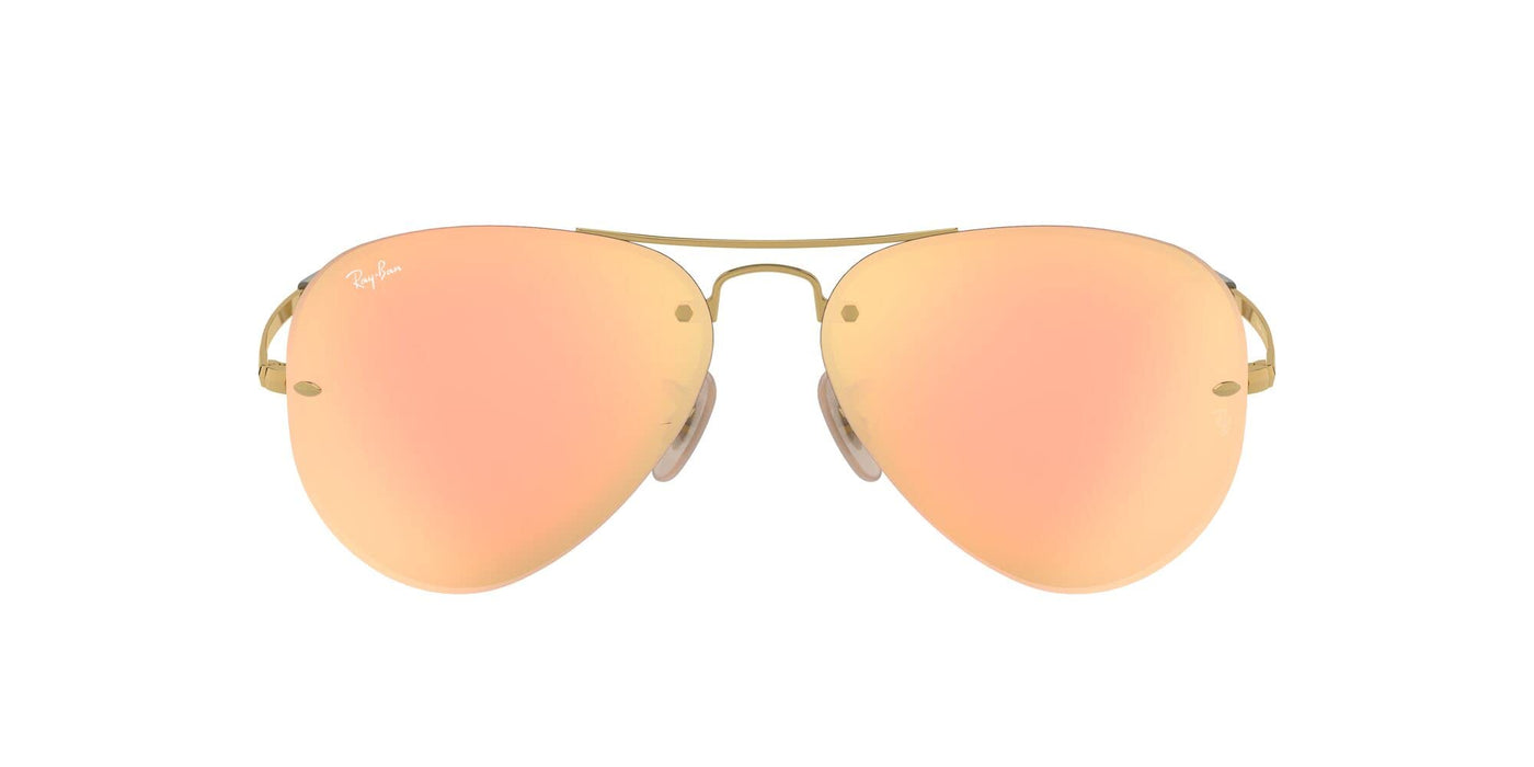 Rayban Rb3449 Arista/Light Brown Mirror Pink