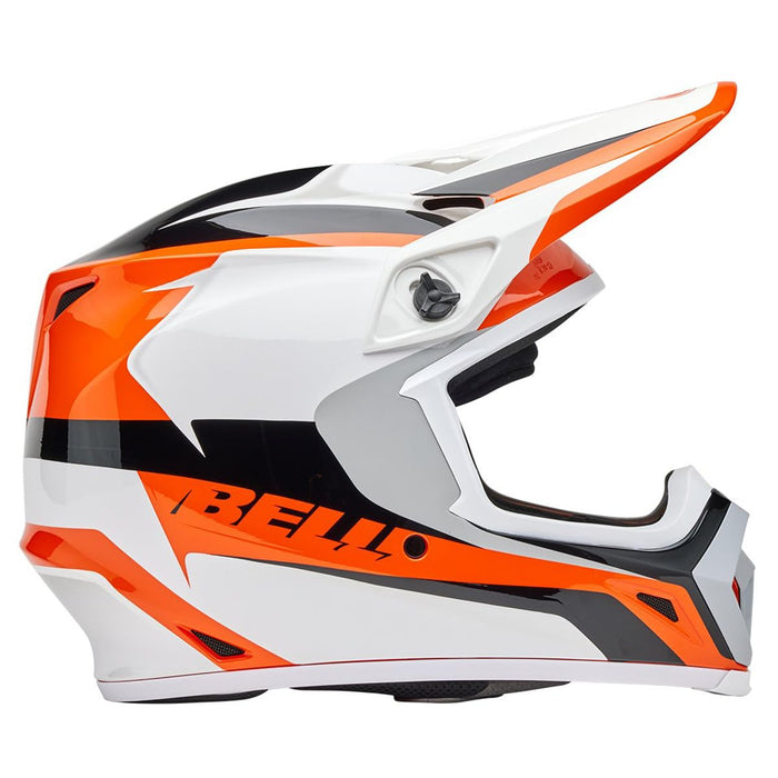 Bell Moto MX-9 MIPS Orange/White Rift X-Large