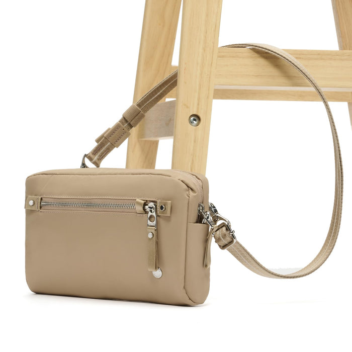 Pacsafe W 3-In-1 Sling Crossbody Taupe