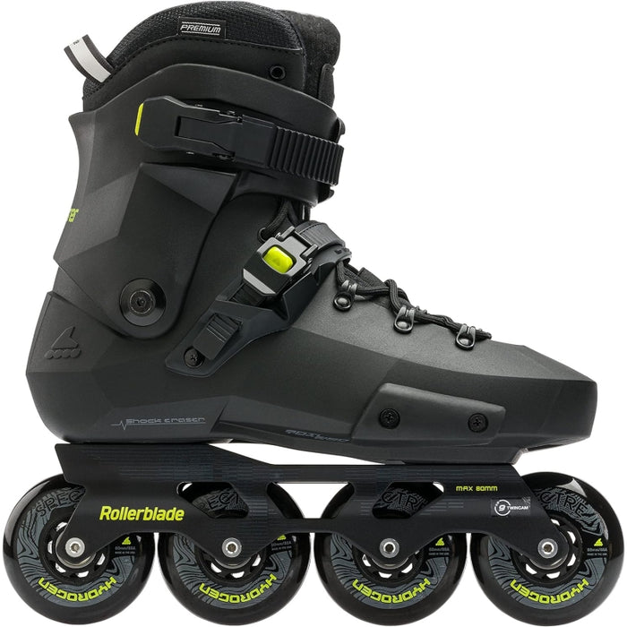 Rollerblade Twister XT Mens Black/Lime 11-11.5 - Open Box (Without Box)