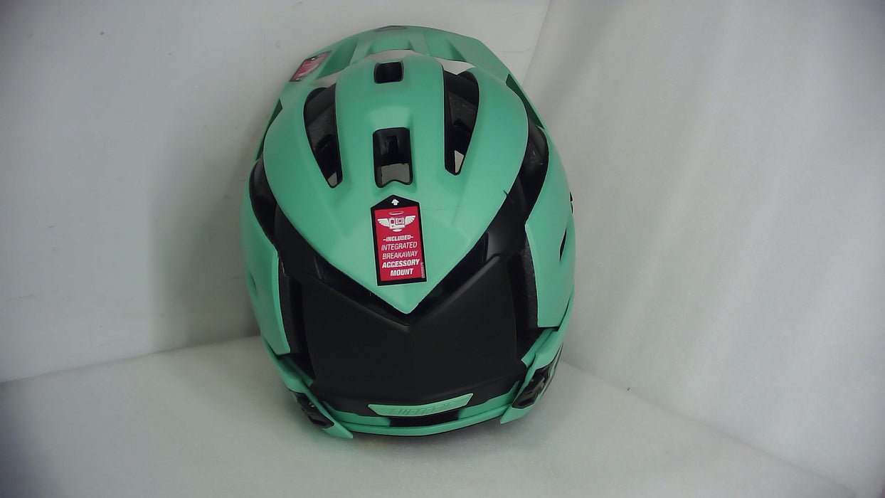 Bell Bike Super Air R Spherical Bicycle Helmets Matte Turquoise/Black Medium - Open Box (Without Box)