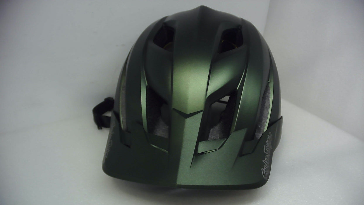 Troy Lee Designs Flowline Helmet W/Mips Orbit Forest Green Medium/Large - Open Box  - (Without Original Box)