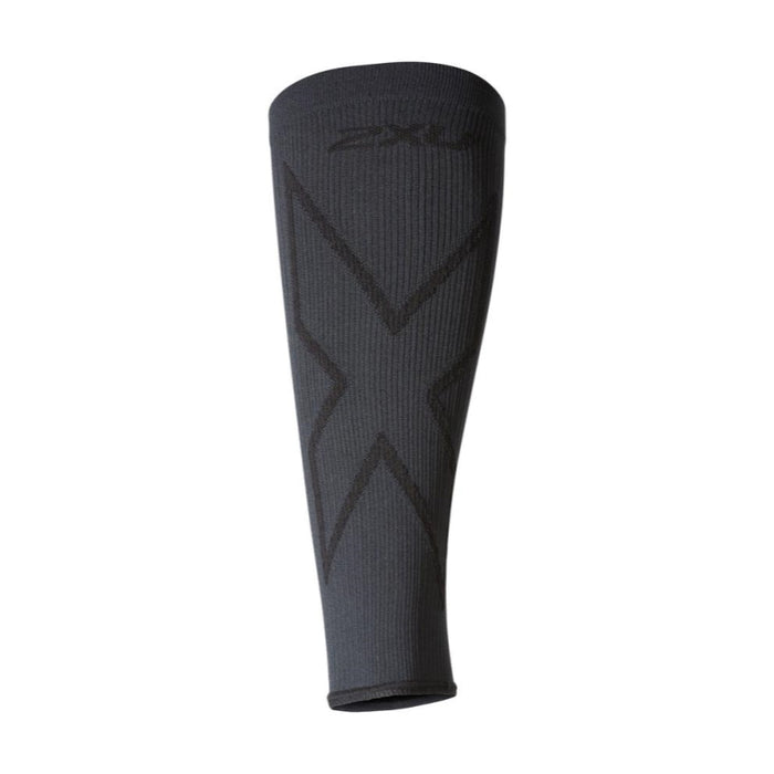 2XU X Compression Calf Sleeves  Titanium/Black Large