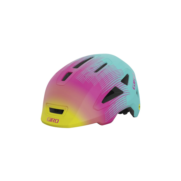 Giro Scamp II Matte Teal/Pink Towers Small