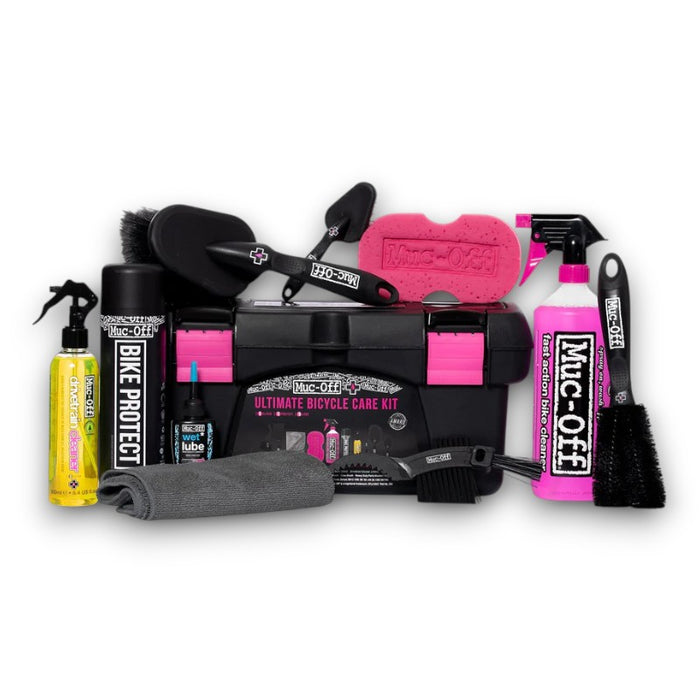 Muc-Off Ultimate Kit Toolbox with 10 Pieces Bicycle Cleaning Tools
