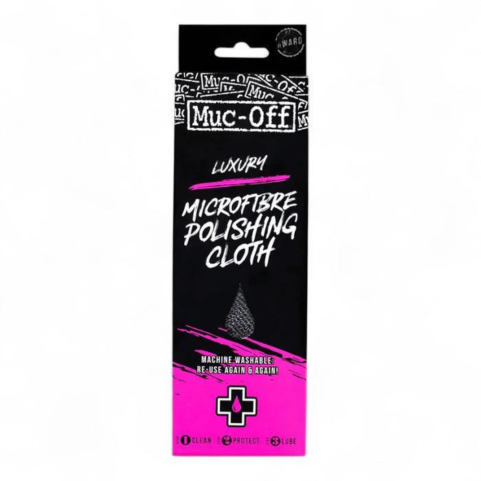 Muc-Off Premium Microfiber Polishing Cloth Bicycle Cleaning Tools