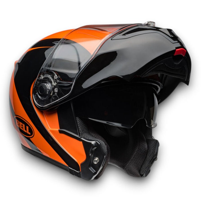 bell flip up motorcycle helmets Bell Powersports SRT Modular Motorcycle Helmets — Movatik