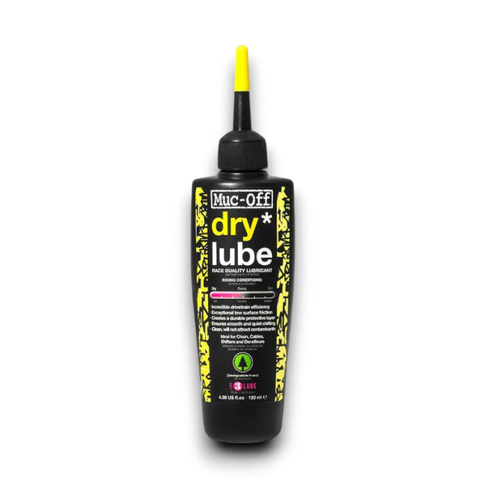 Muc-Off Bio Dry Bike Chain Lube Bicycle Lubricants Biodegradable Performance Bicycle Lubricants
